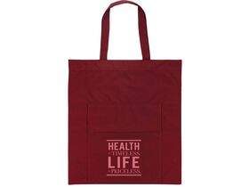 Foldable Tote Royal Burgundy